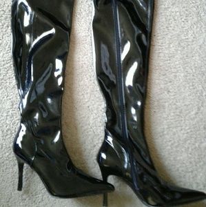 Thigh-High Black Boots